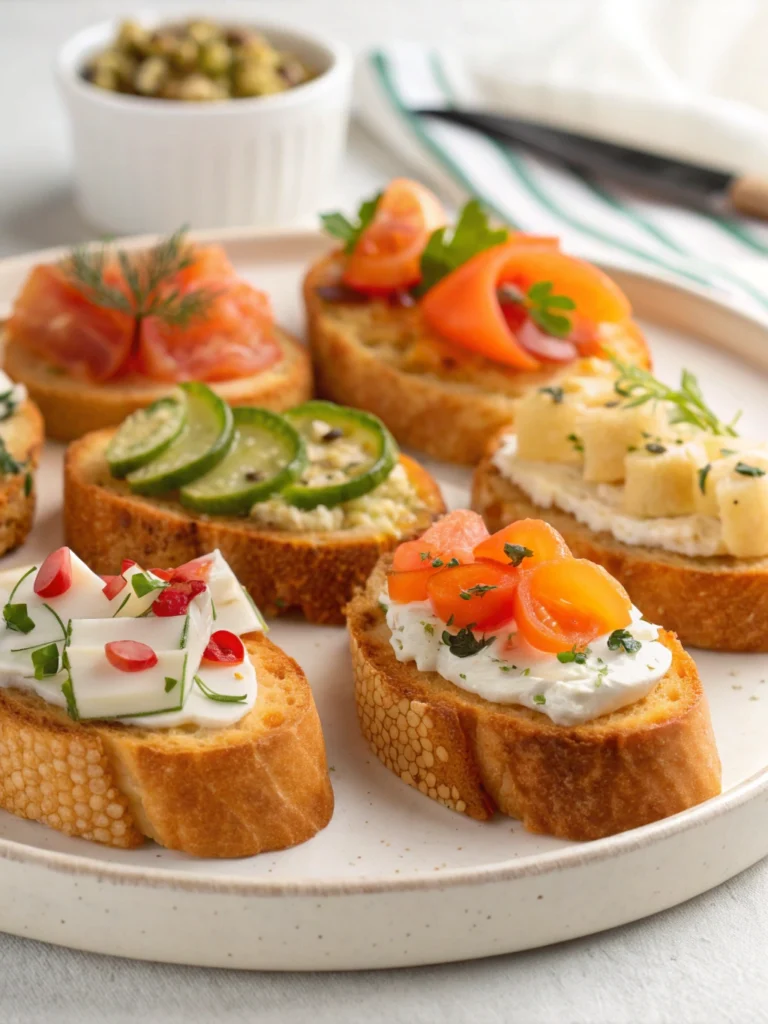 Canapés para Celebraciones